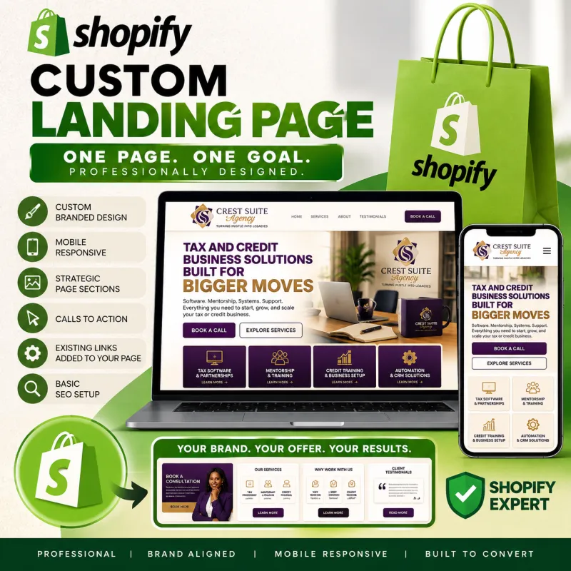 Shopify Landing Page