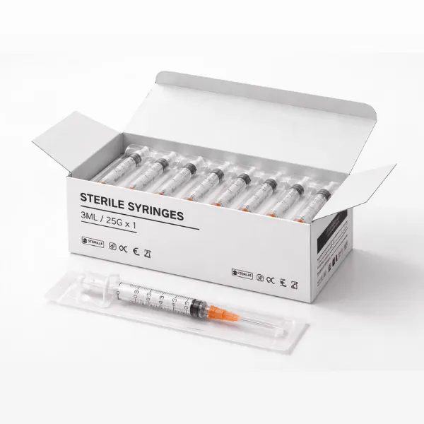 Box of 100 syringes