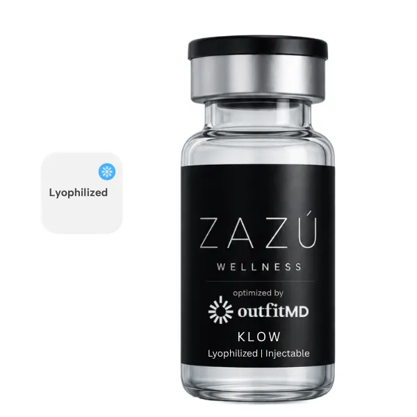 KLOW (BPC-157 / GHK-CU / TB-500 / KPV) 10mg/50mg/10mg/10mg/mL (3mL) - Lyophilized