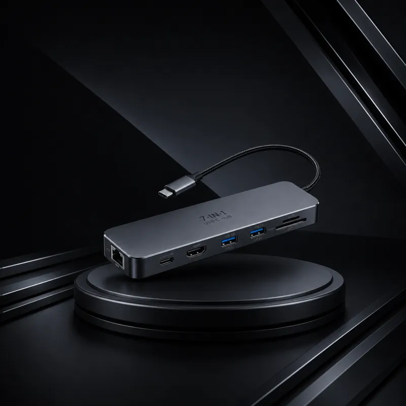 TechGear USB-C 7-in-1 Hub