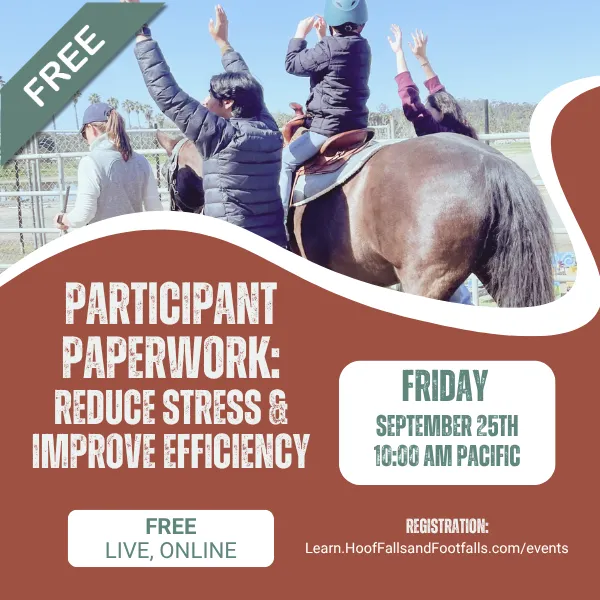 Participant Paperwork: Reduce Stress & Improve Efficiency [9/25 @ 10:00-11:00 AM Pacific
