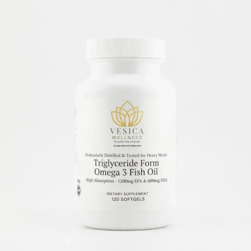 Triglyceride Omega-3 Fish Oil Supplement