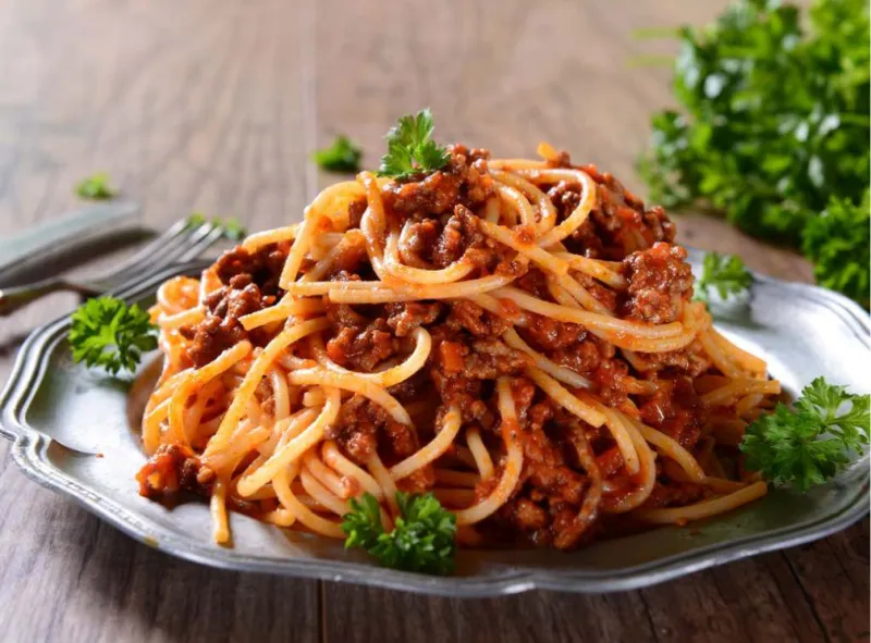 Lamb Mushakal Bolognese
