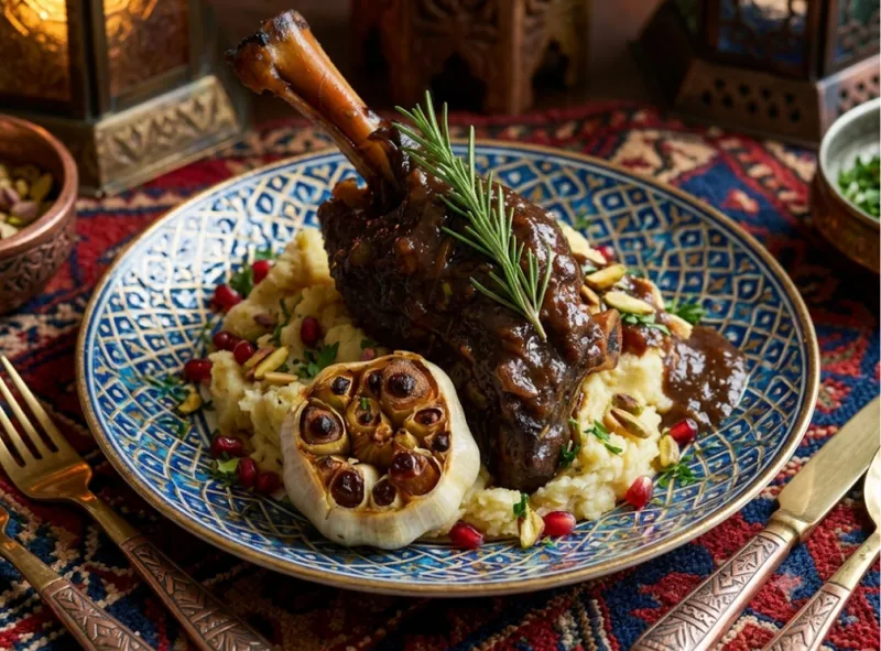 Premium Slow-Braised Lamb Shank