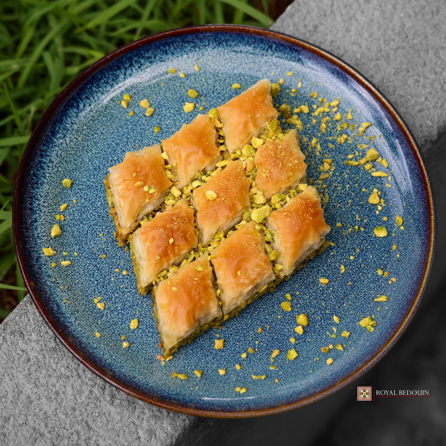 The Imperial Pistachio Baklava (9 pcs)