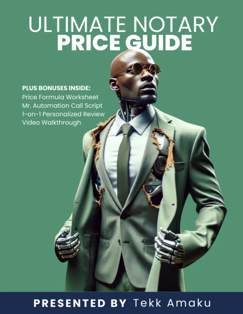 Ultimate Notary Price Guide