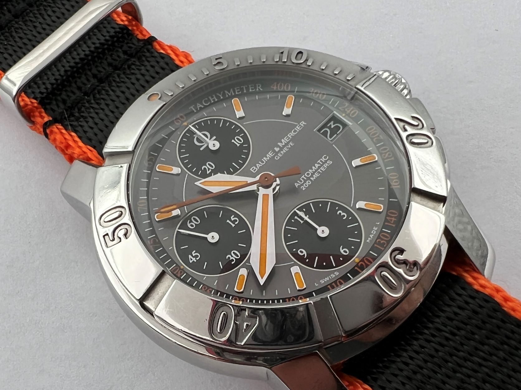 BAUME & MERCIER Capeland 65405 Chronograph Automatic Date Cal BM13750 - 43 mm
