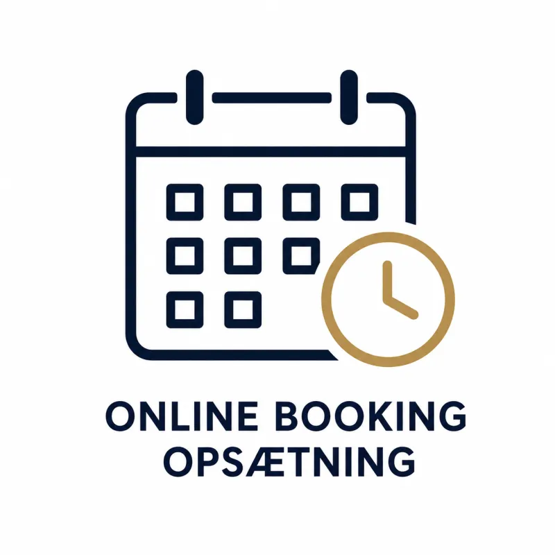 Online Booking Opsætning