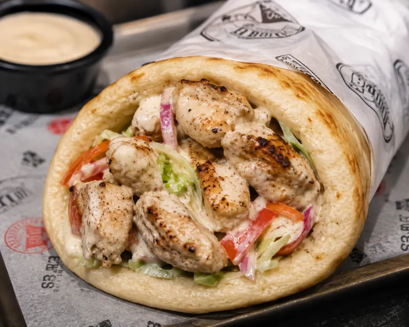 MALAI BOTI SHAWARMA
