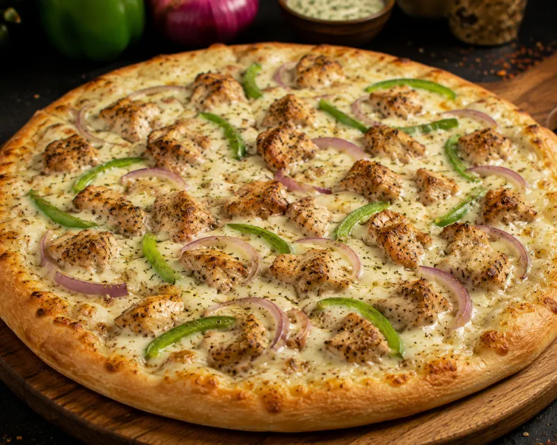 MALAI BOTI PIZZA   