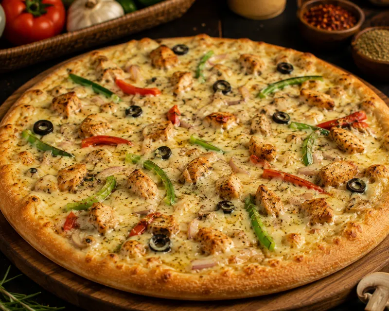 CREAMY PIZZA   