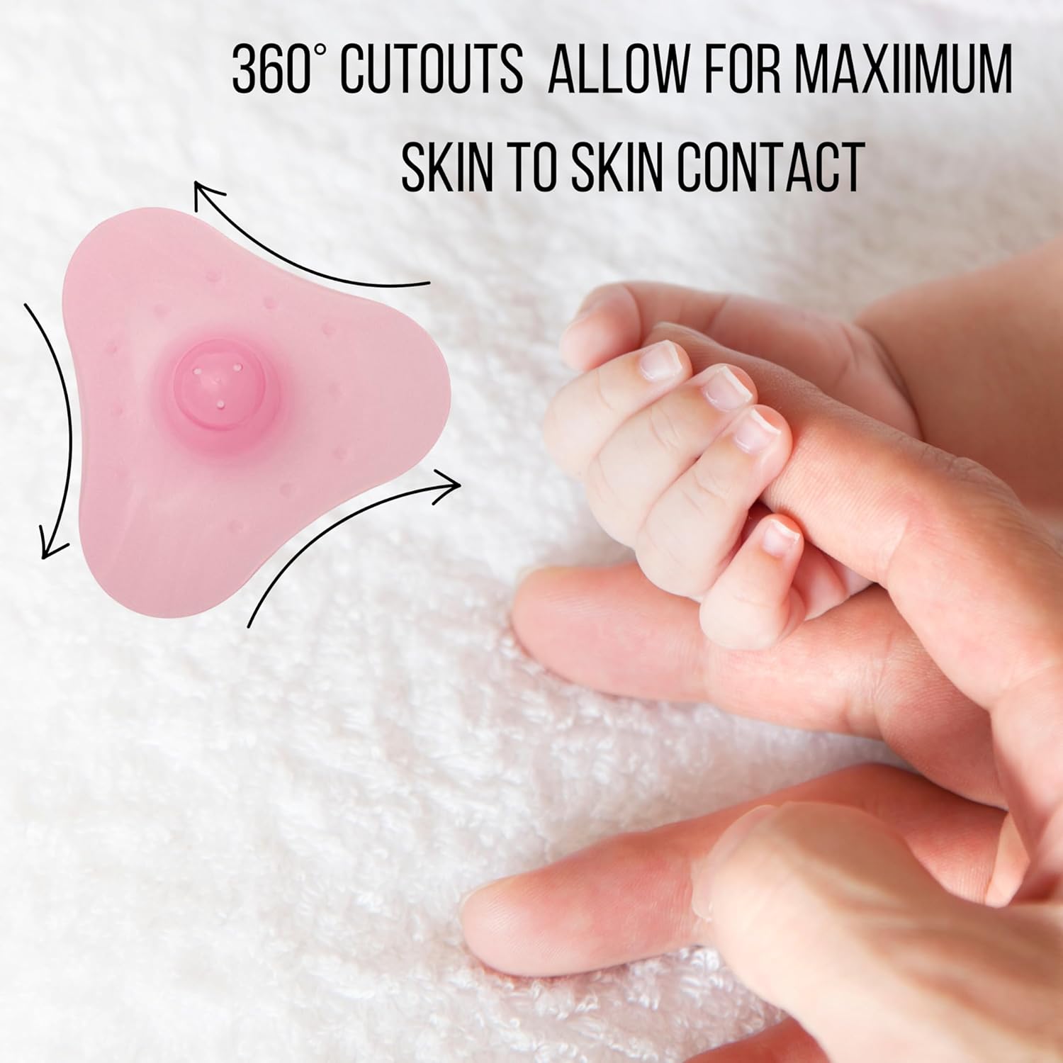 Pink Petal Nipple Shields