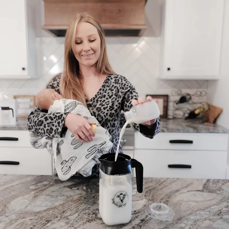 "Mama's Milk On Tap" Breastmilk Pitcher