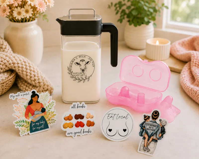 Postpartum Breastfeeding Essentials Support Kit