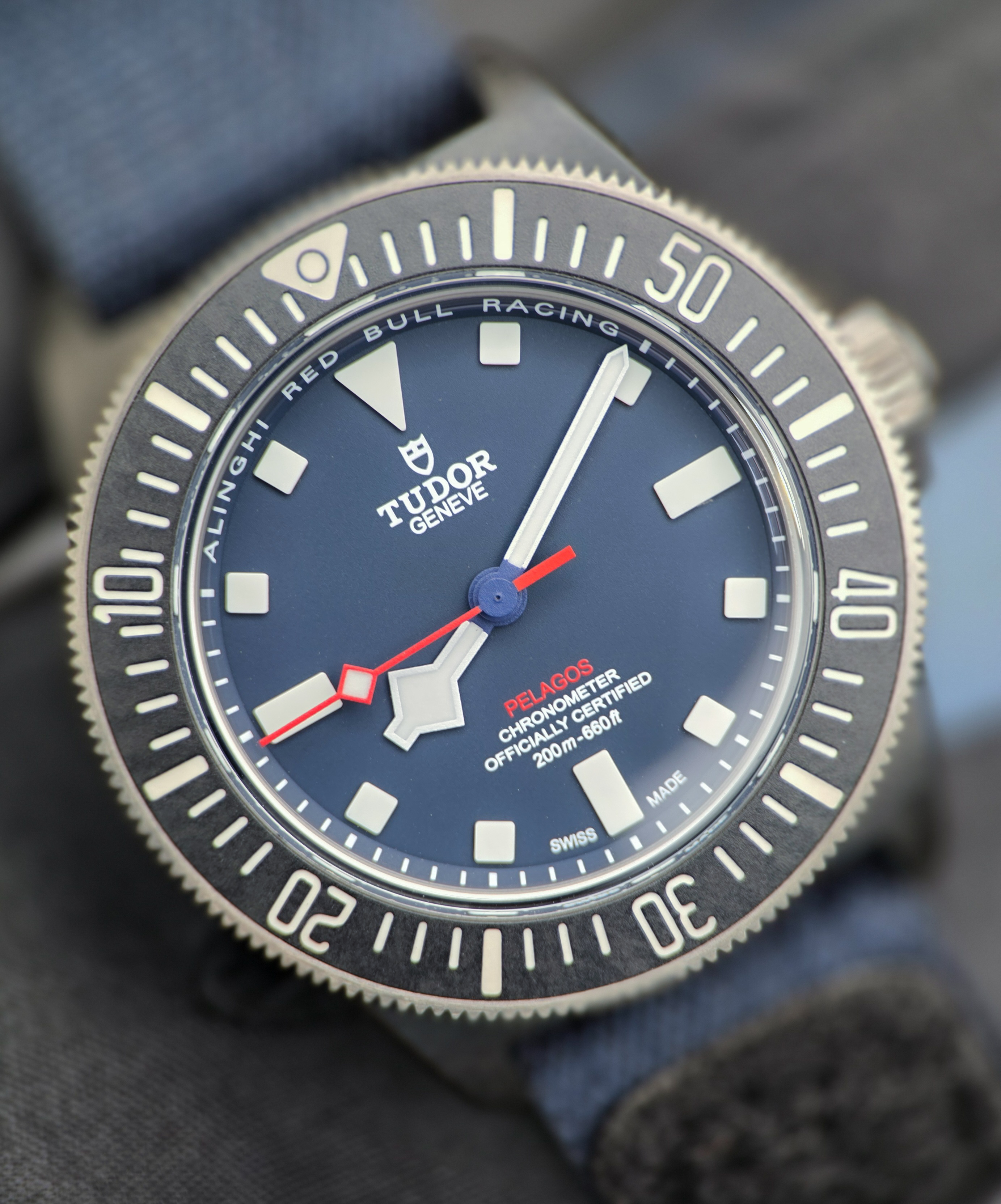 2023 Tudor Pelagos FXD 25707KN-0001 “Alinghi Red Bull Racing” Matte Blue Dial 42mm