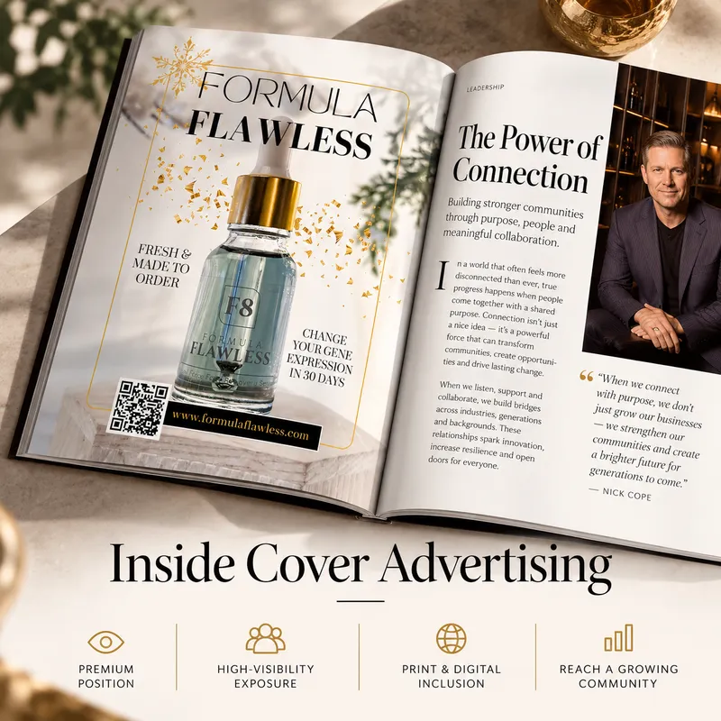 Inside Adult Cover — RISE Magazine  