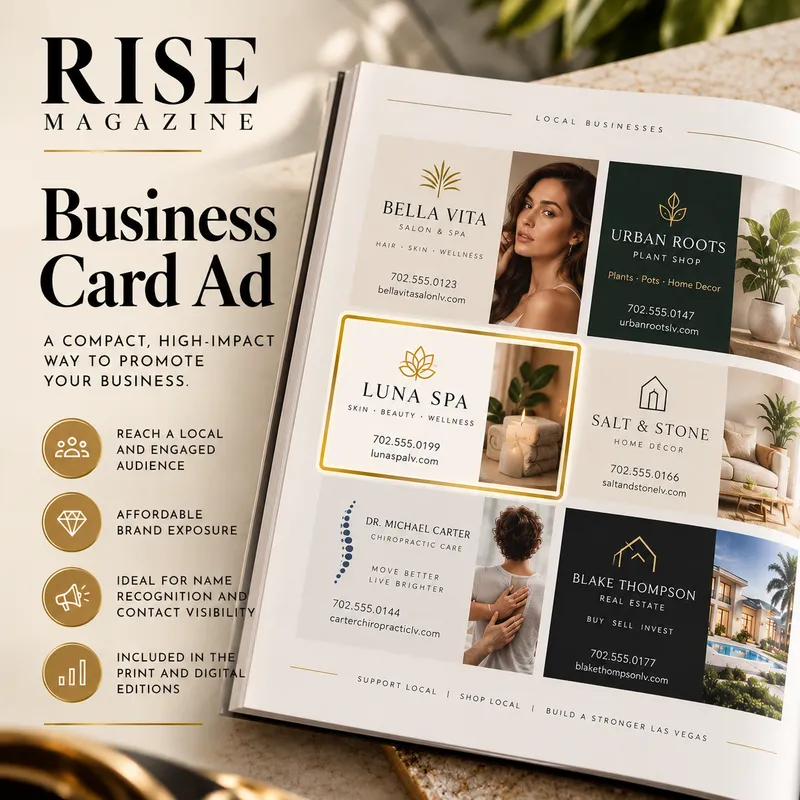 Business Card Ad