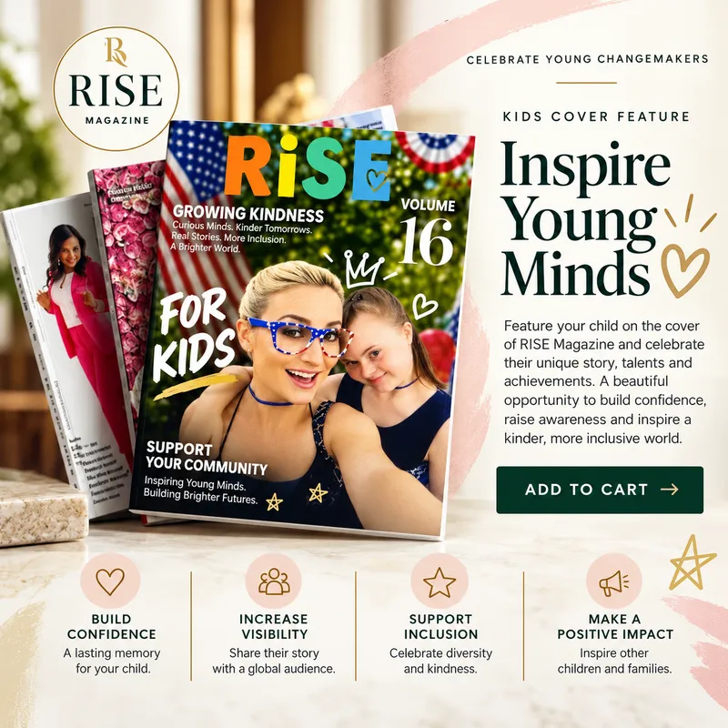 Kids Cover Feature — RISE Magazine  