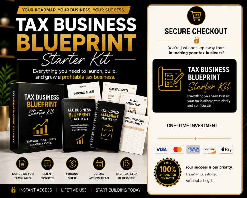 Tax Business Blueprint Starter Kit
