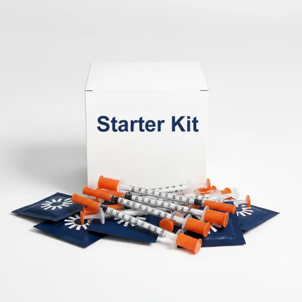 Supply - Starter Kit (10 syringes, 10 swabs, One 10ml Bacteriostatic Water)
