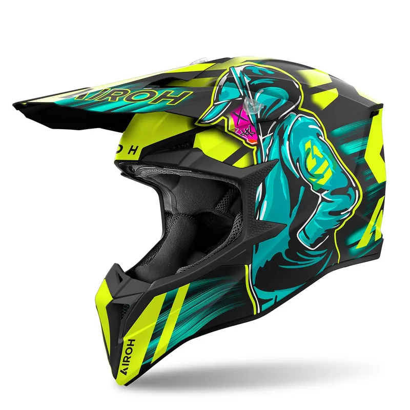 Capacete Airoh  Wraaap - Cyber