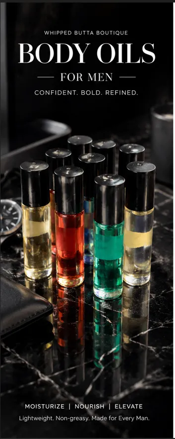 Men's Body Oils