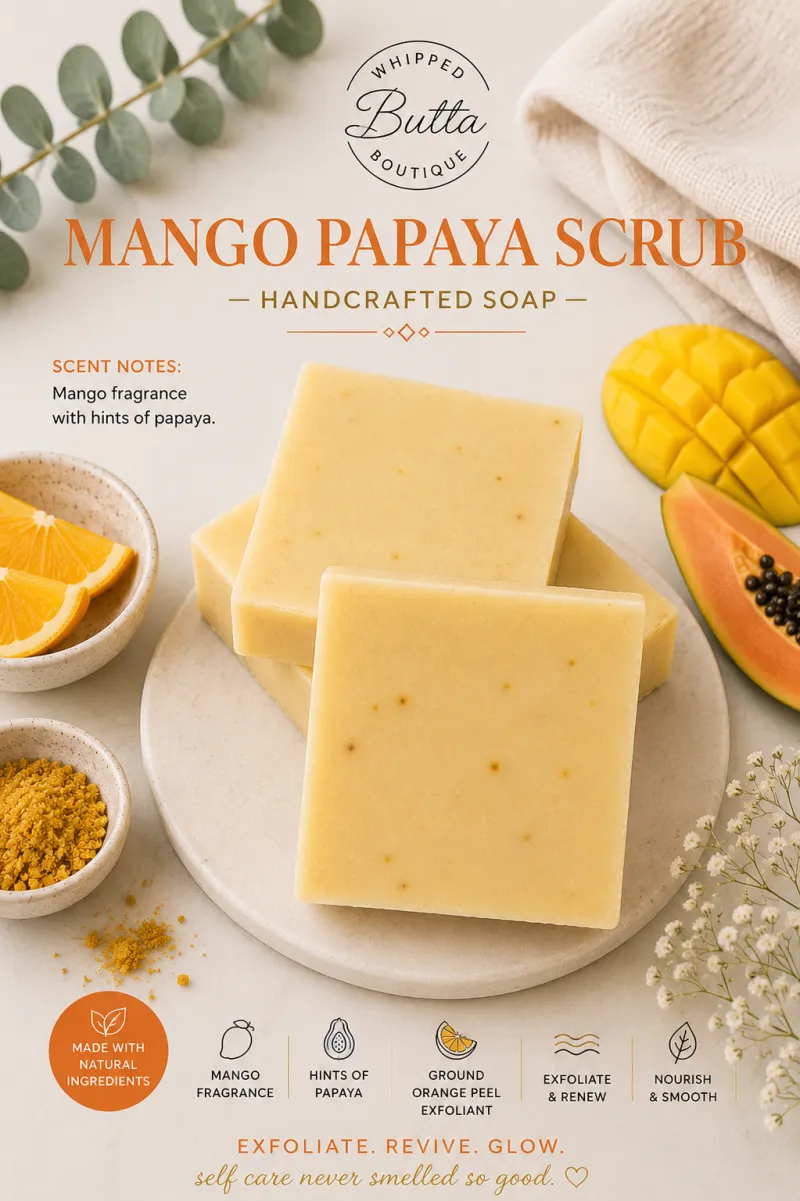 Mango Papaya Scrub