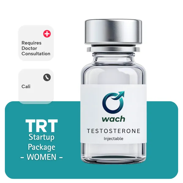 TRT CALI Women's Startup Package (Consult, Labs, Cypionate 200mg/mL 10mL)