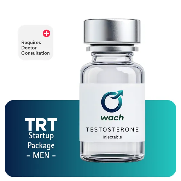 TRT Men's Startup Package 60 days (Consult, Labs, Cypionate 200mg/mL 10mL + Anastrozole 24×1mg)
