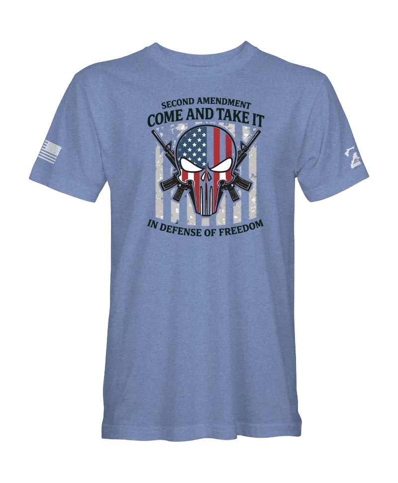 2nd Amendment Come & Take It Unisex Blend Shirt 4.4oz