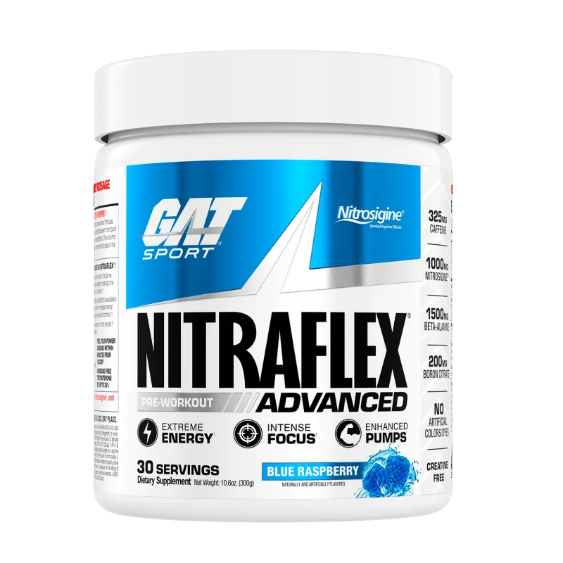 GAT Nitraflex Pre-Entreno · 30 porciones