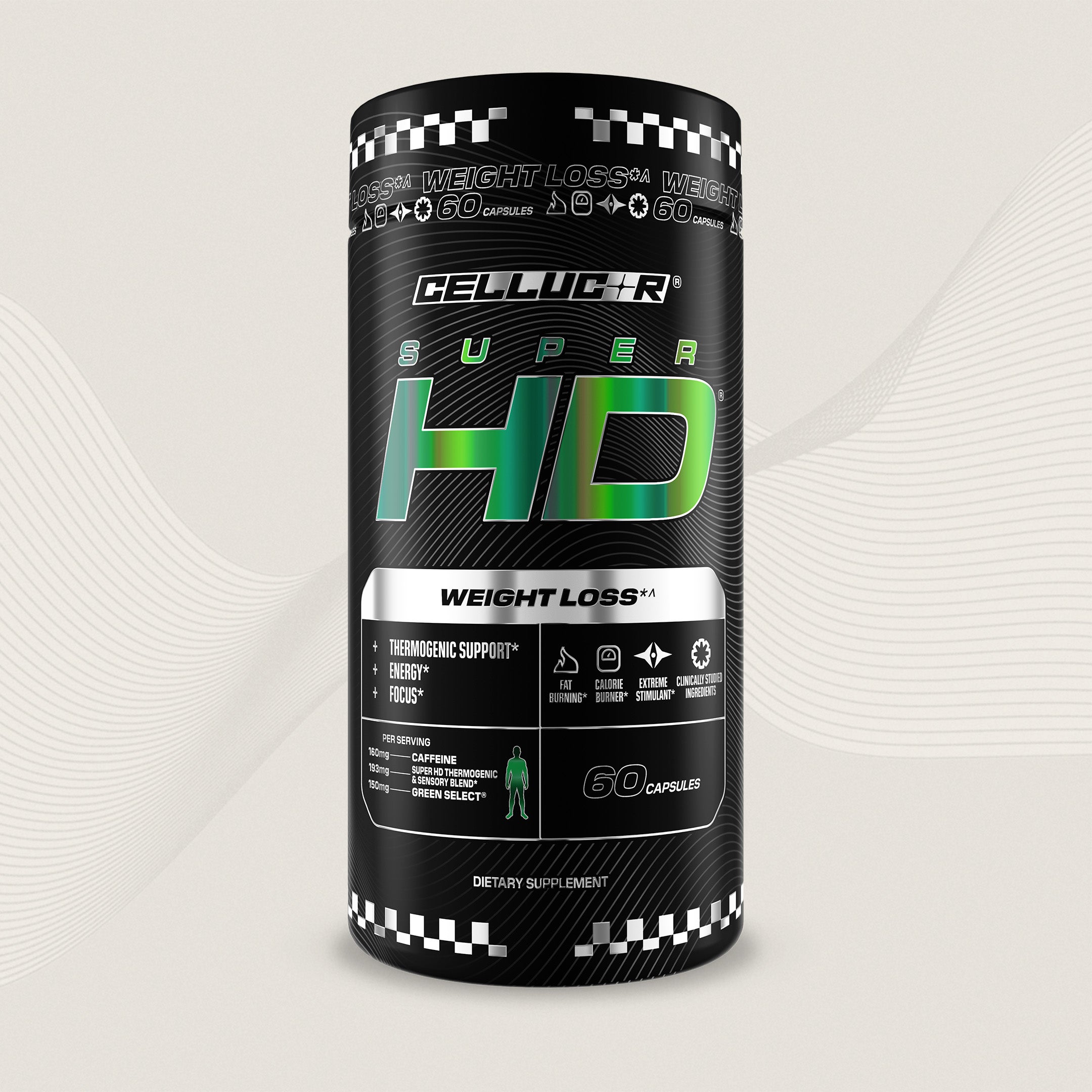 Cellucor SuperHD Thermogenic · 60 cáps
