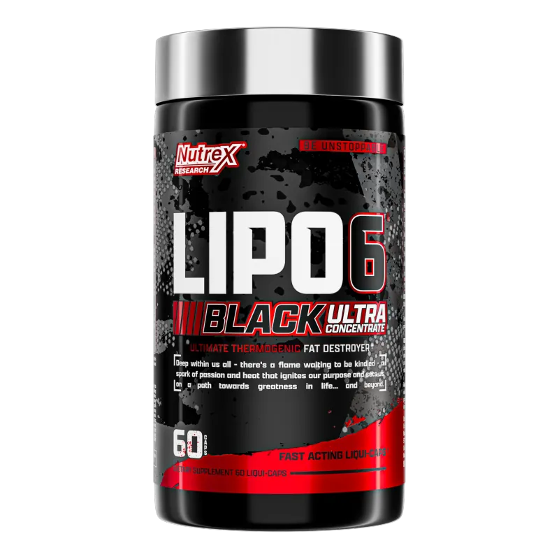 Nutrex Lipo-6 Black Ultra Concentrate · 60 cáps