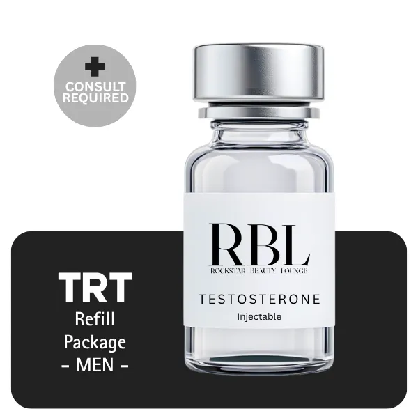 TRT Men's Refill Only Package 60 days (Cypionate 200mg/mL 10mL + Anastrozole 24×1mg)