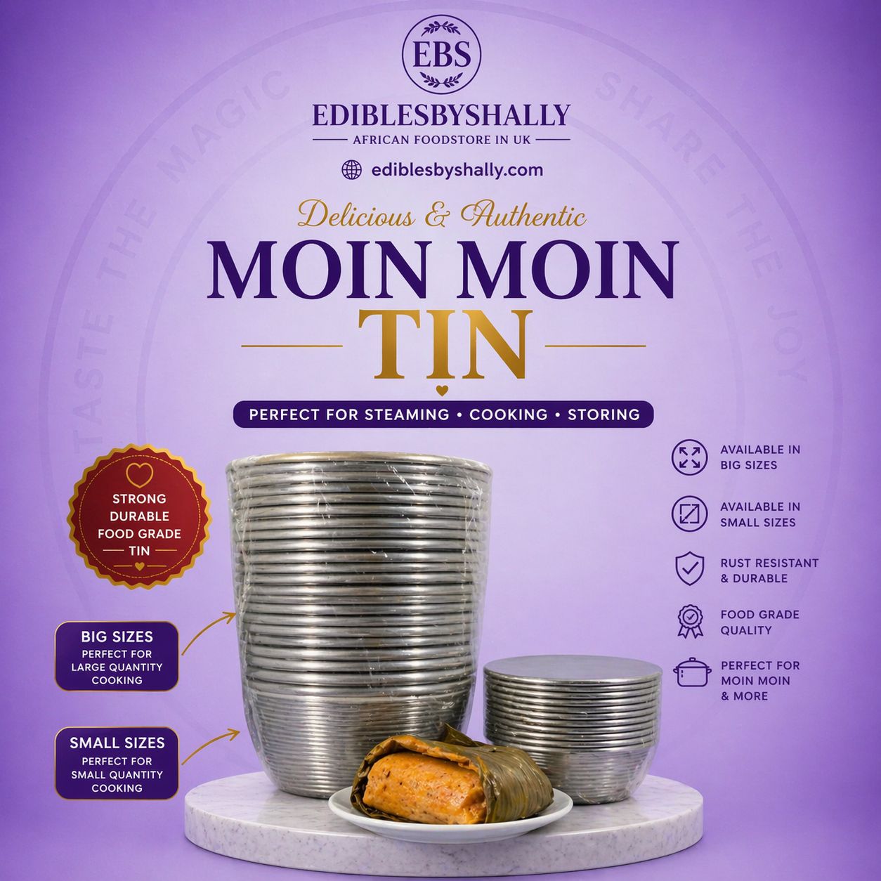 Moin Moin Tin - 12 pieces