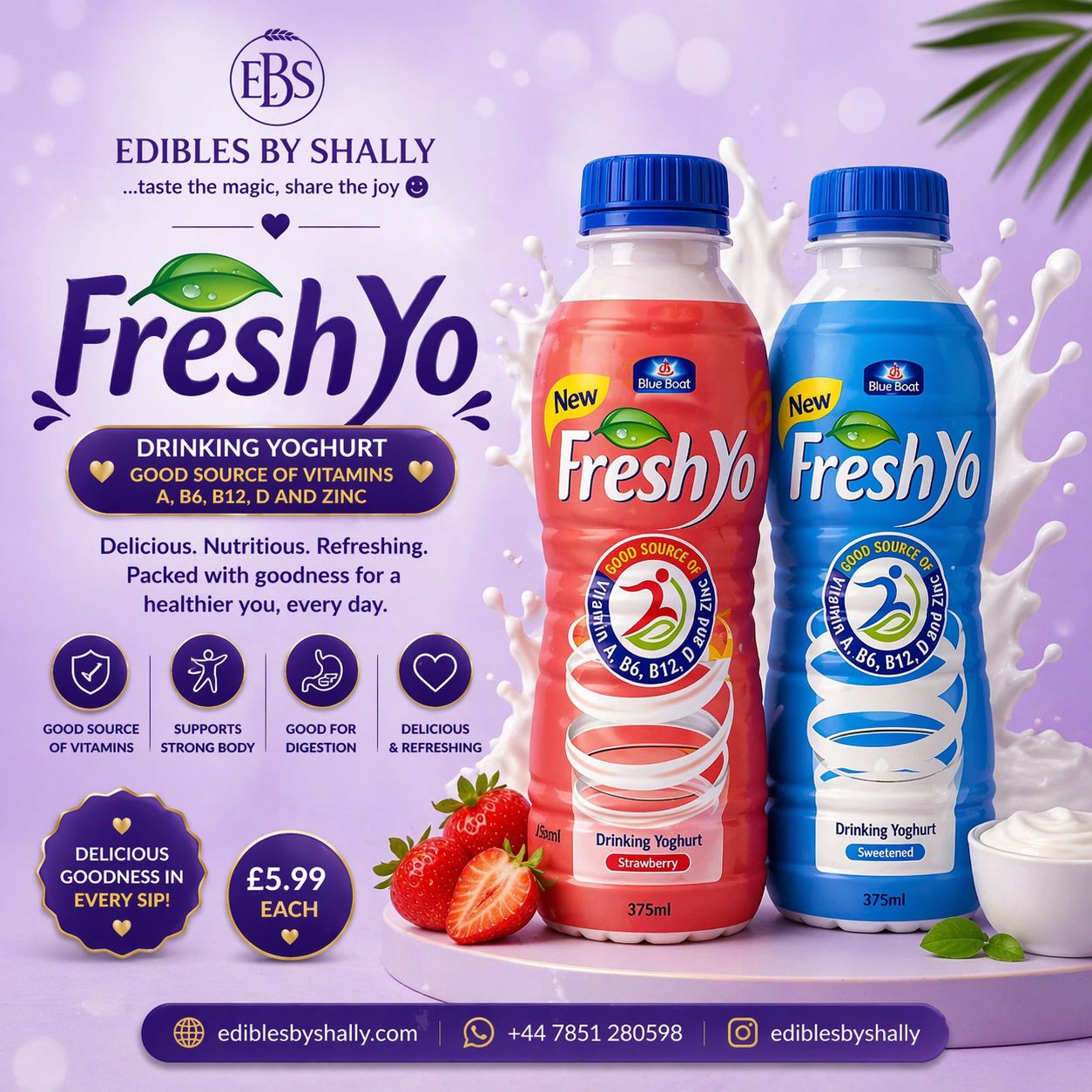 Freshyo Yoghurt 