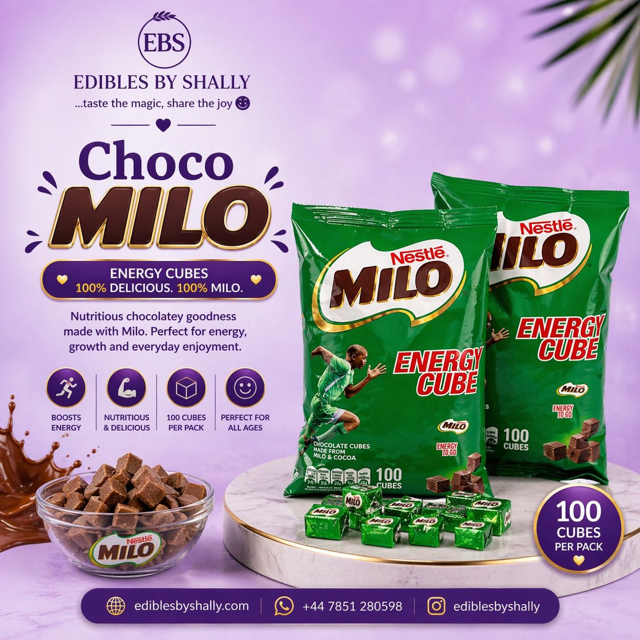 Choco Milo whole pack