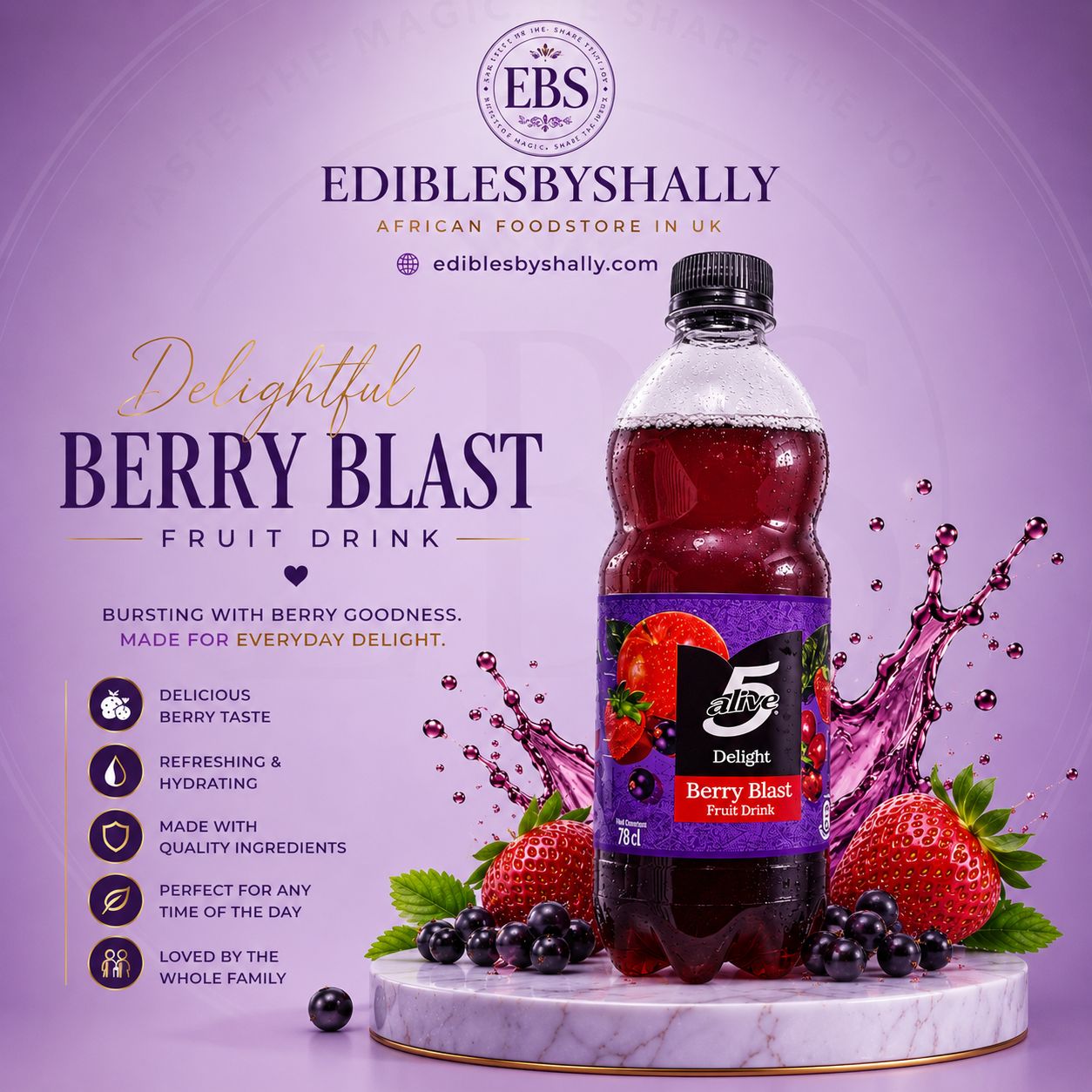 Berry Blast 5 Alive per 1