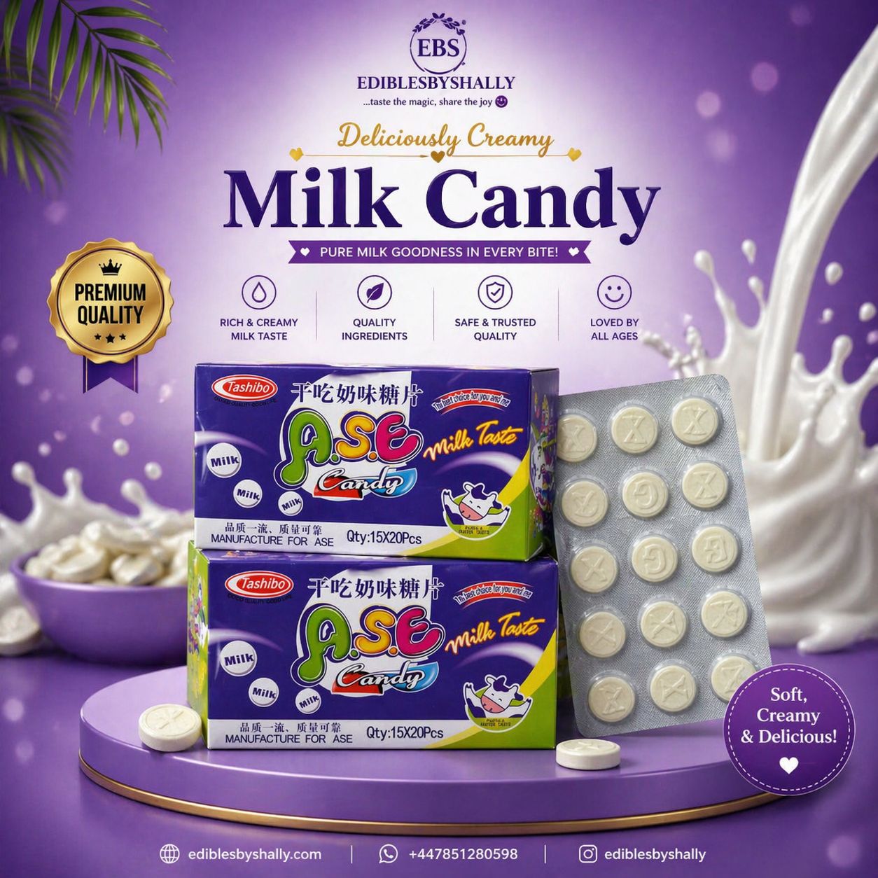 Milk Candy 4 Sachets