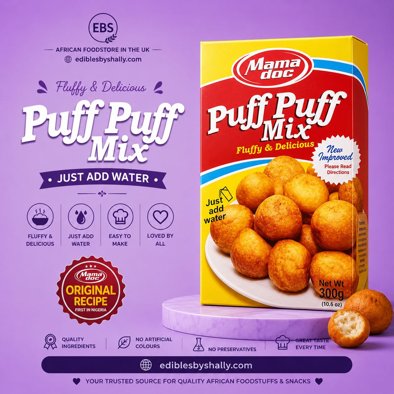 Puff Puff Mix 300g