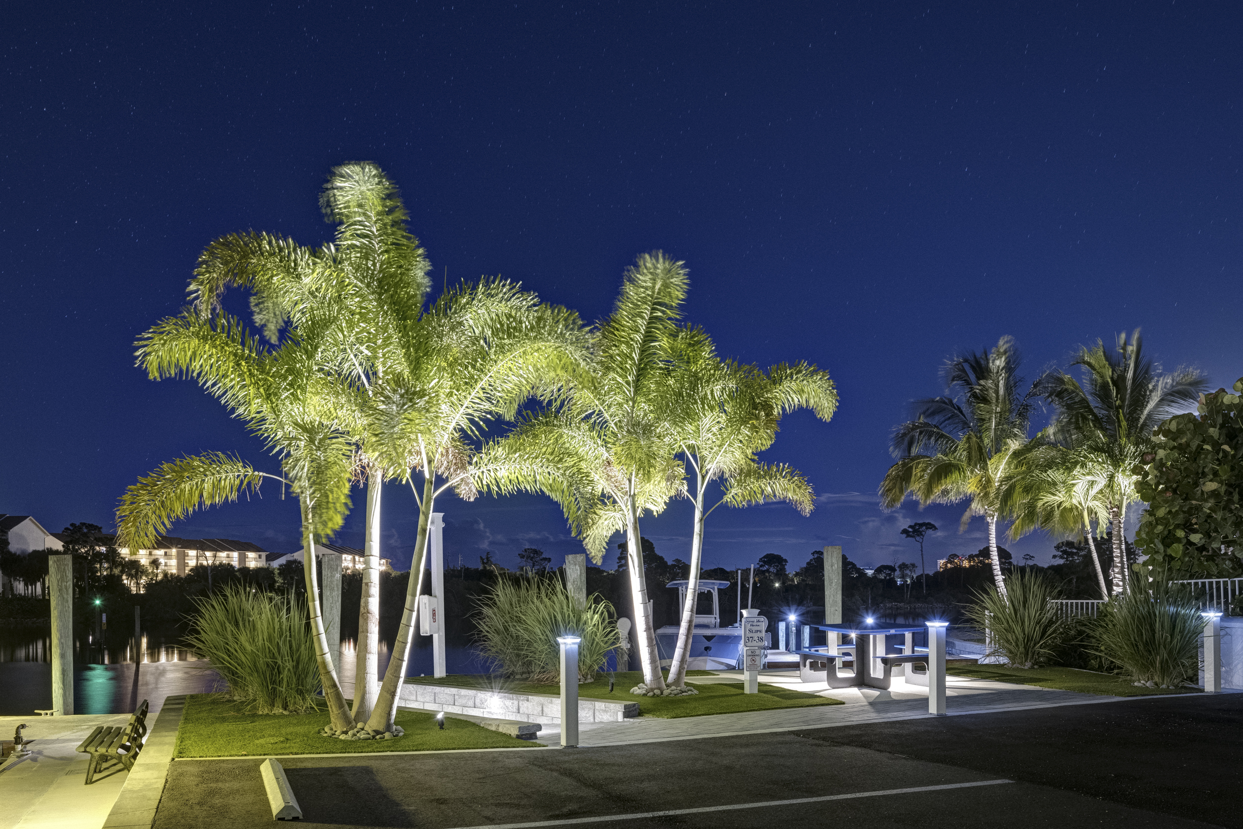 The marina after dark — photograph 9