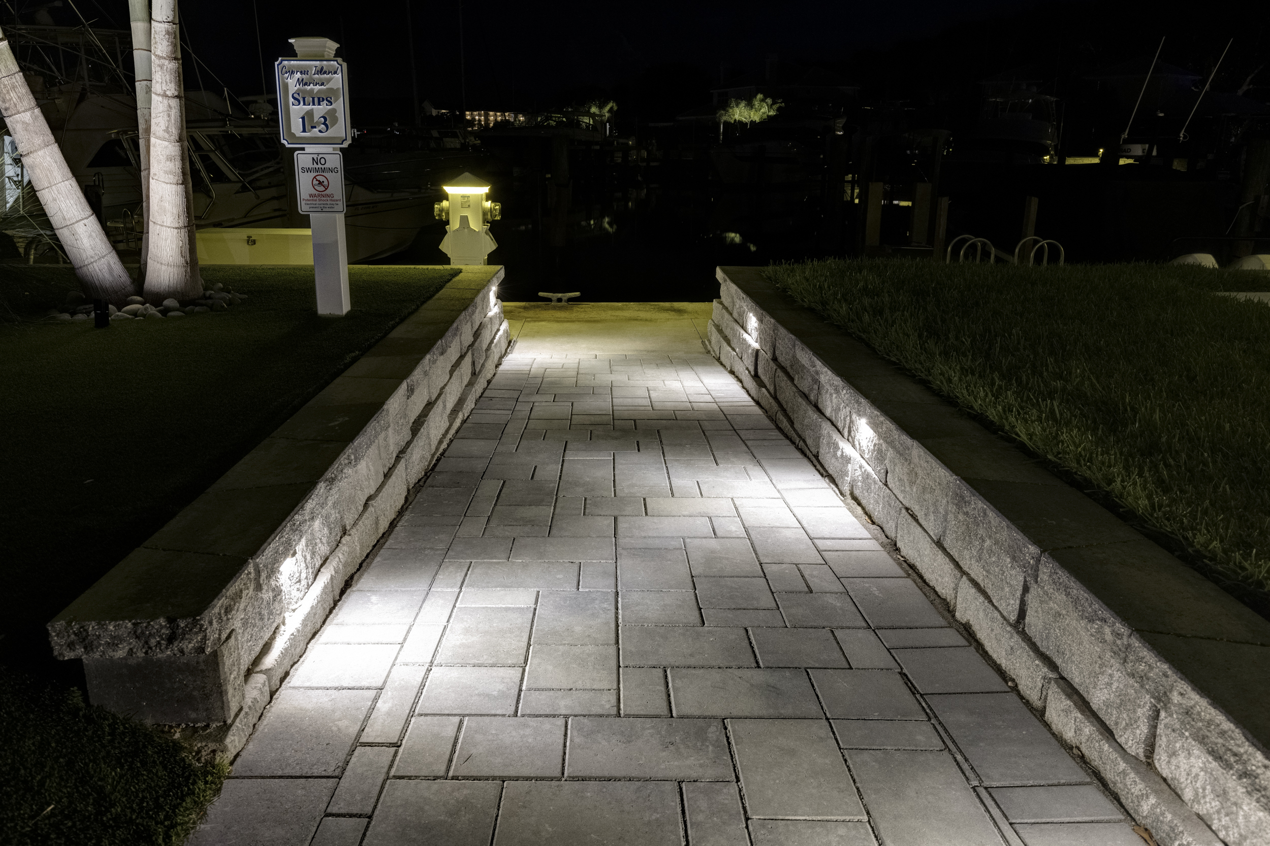 The marina after dark — photograph 3