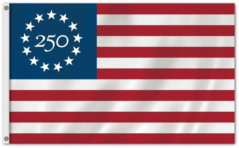 Freedom 250™ - Betsy Ross Style US Flag
