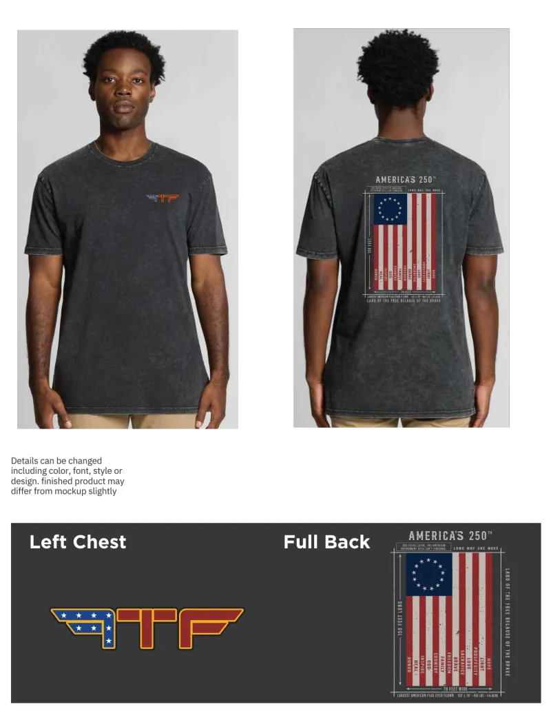 FTF America 250 (Black Washed)