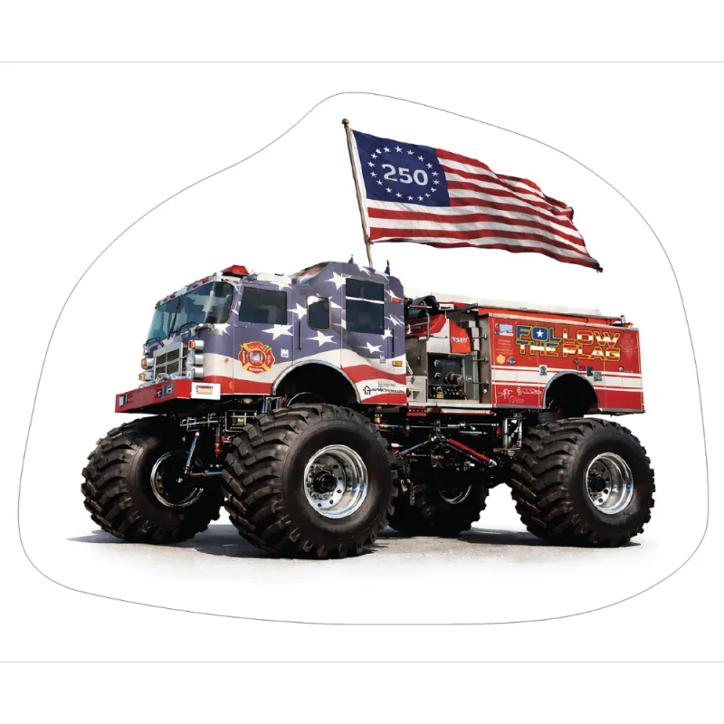 FTF Monster Freedom Truck Sticker