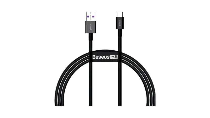 Baseus Cable USB-A to Type-C 66W 2m Black
