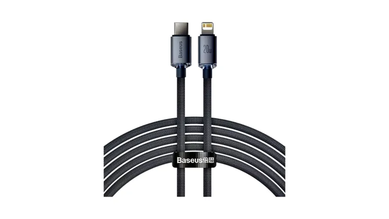  Baseus USB-C TO Lightning Crystal 20W 2M