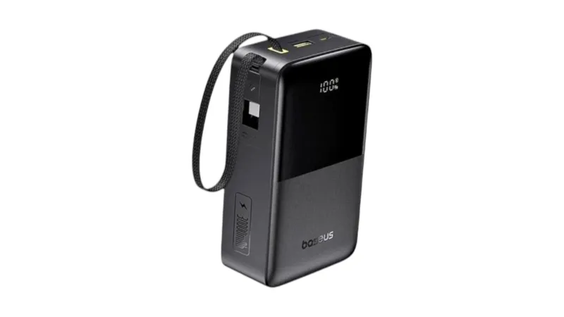 Baseus Powerbank 22.5W 30000mAh EnerFill FC51 Bipow 2 Pro Black