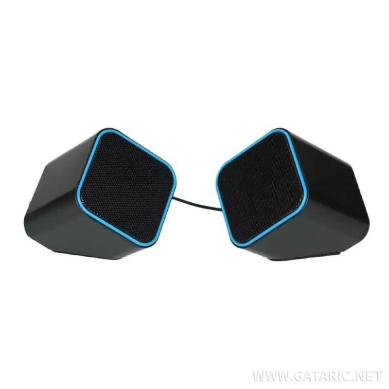 HAVIT USB 6W SPEAKERS BLACK/BLUE HV-SK473