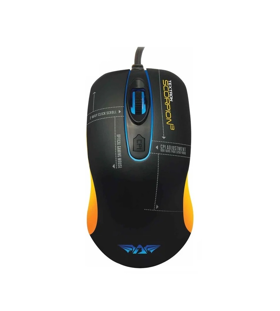 Armaggeddon Scorpion 3 Pro-Gaming Mouse with Free Mousepad